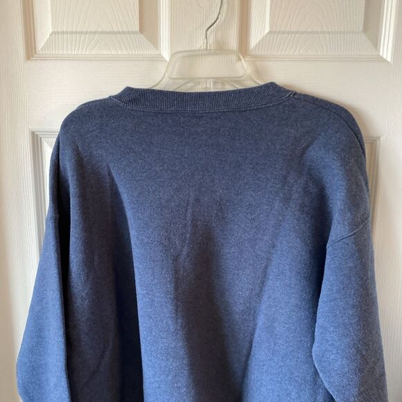 Bassett-Walker Men’s XL Sweatshirt Fishing Nature Knows Pullover Crew Neck VTG - Picture 9 of 12